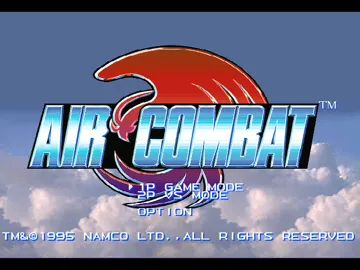 Ace Combat (JP) screen shot title